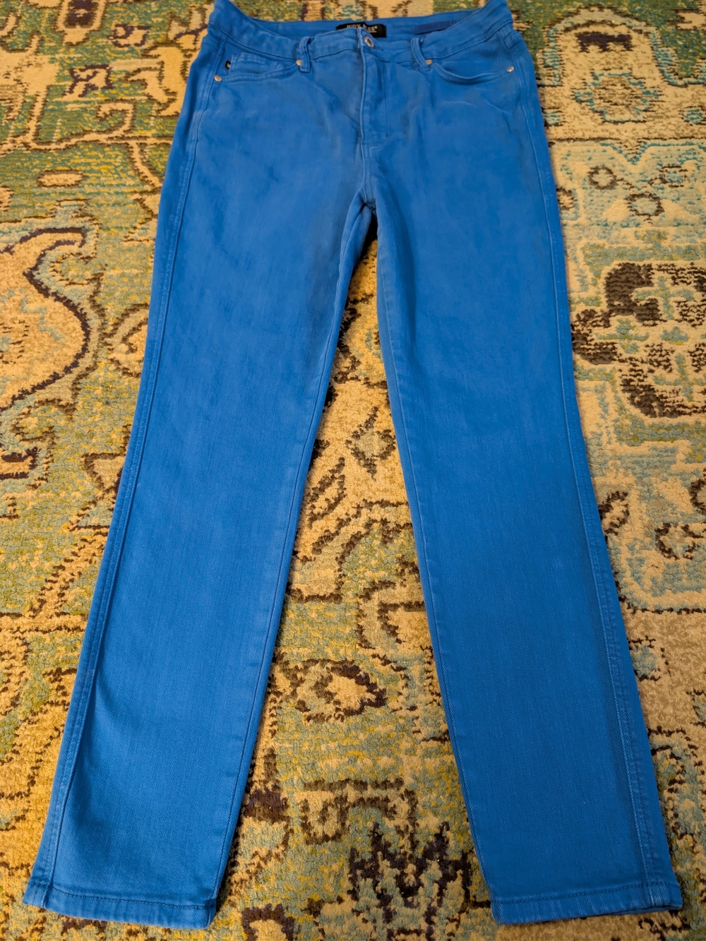 Judy Blue Women's Vibrant Blue Straight Jeans